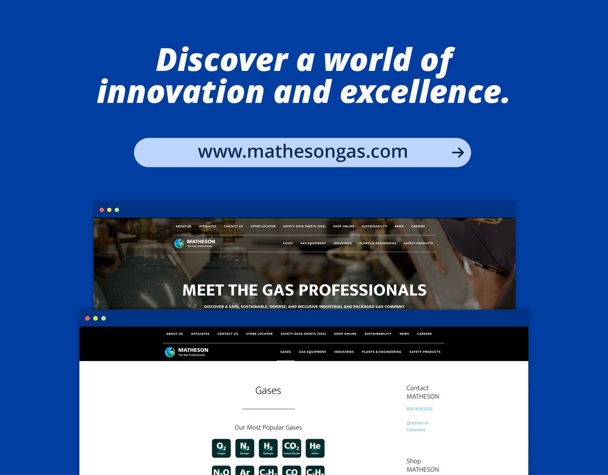 MATHESON - The Gas Professionals tweet media
