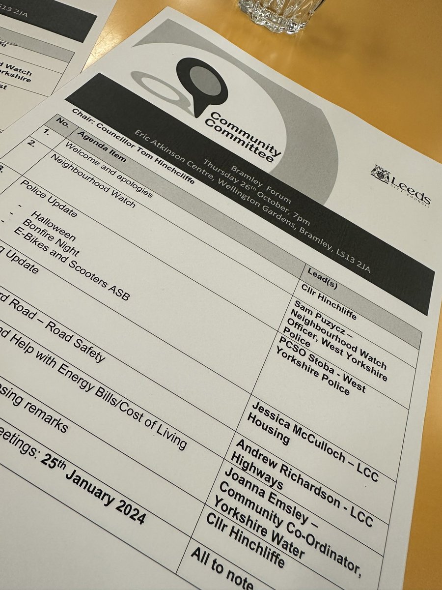 Councillor Tom Hinchcliffe tweet media