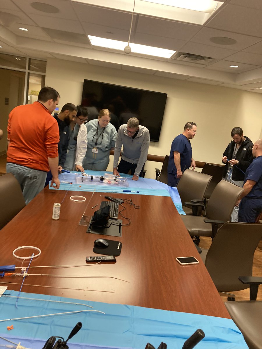 I would like to thank Dr Trerotola and <a href="/Penn_IR/">PennIR</a> for allowing <a href="/ArgonMedical/">Argon Medical</a> to spend the morning with your talented IR residents in #ARGONARMS training. Was a pleasure working with such a fun and engaging group on TIPS and drainage skills. Look forward to partnering in the future.