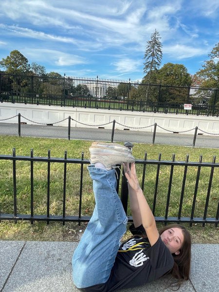 KMSBus2's tweet photo. Who had the best White House toe-touch? https://t.co/SQfWmv8kah