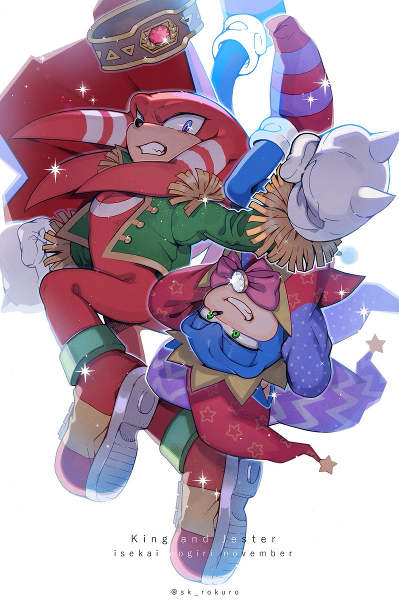 王と道化師
#SonicTheHedgehog #ソニかつ