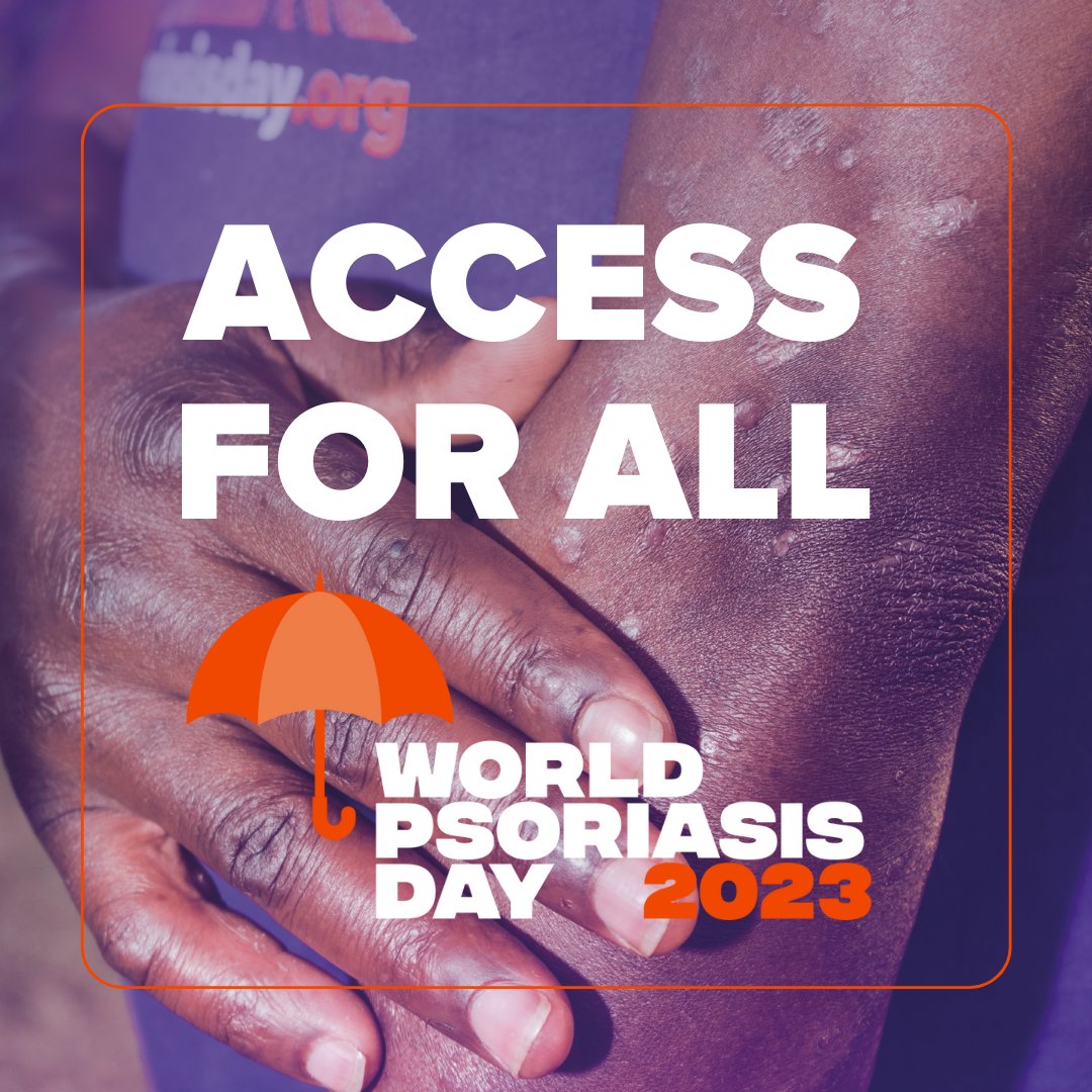 Today is #WorldPsoriasisDay! GlobalSkin stands with its 31 Psoriasis member organizations to advocate for timely & accessible treatments. Together, as a community, we want to create a world where everyone with #Psoriasis receives the care & support they rightfully deserve.
