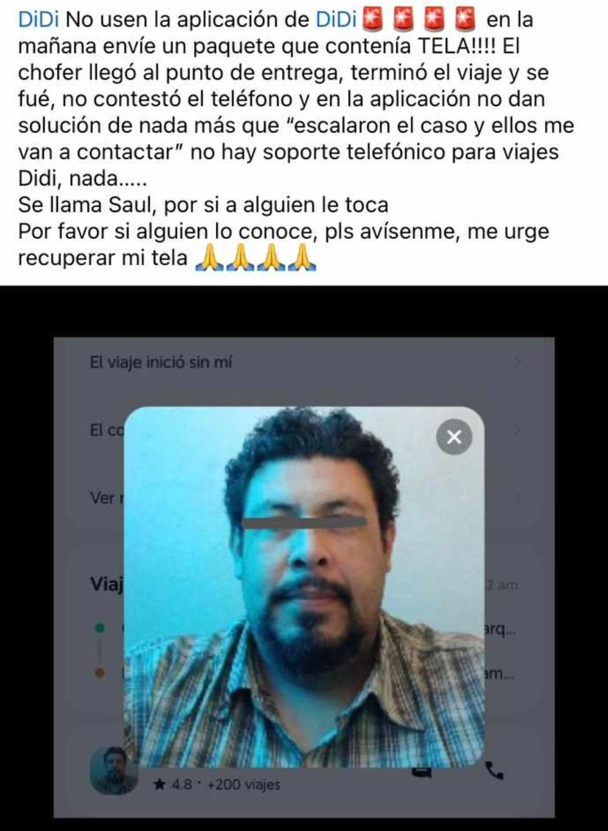 Diezac's tweet photo. @DiDi_Mexico ojo con tus conductores... #Didi #Robo https://t.co/IS4RureAZT