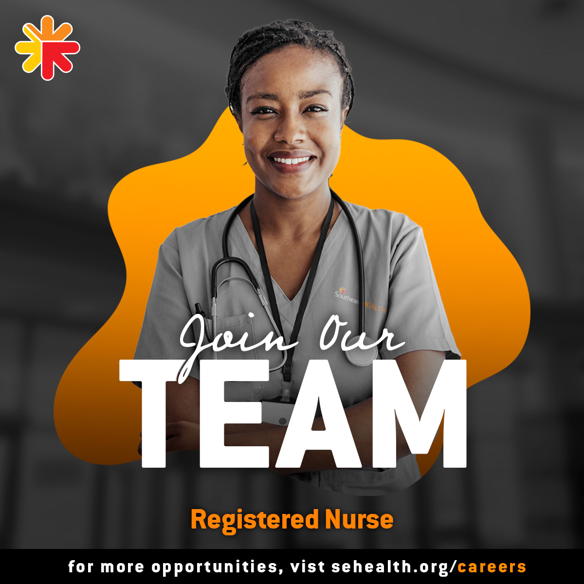 MercySoutheast's tweet photo. CALLING ALL NURSES!
We have an open position for an RN in our Digestive Health department! If you love working with a great team, competitive pay and benefits, apply today! → https://t.co/kKx61LJ6wE https://t.co/MAiLeWYGQV