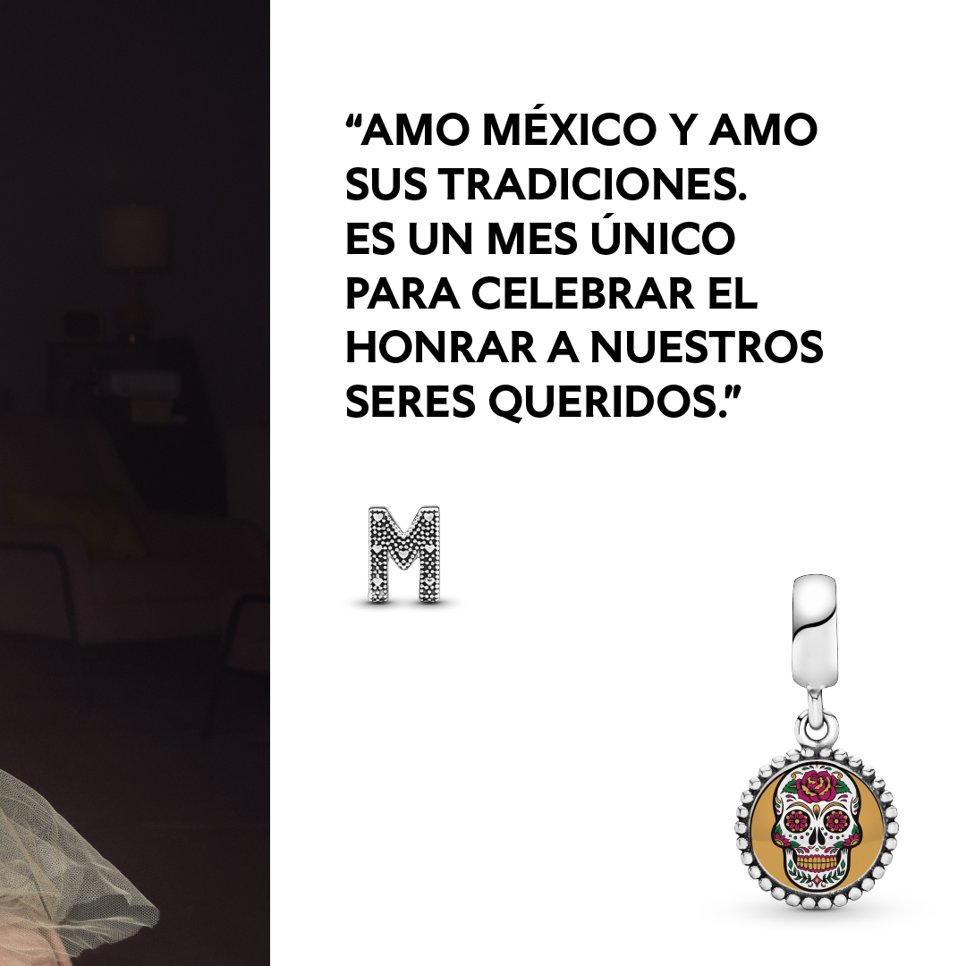 Pandora_Mexico's tweet photo. En la esencia de nuestras tradiciones, encontramos la fuerza de nuestros corazones. 🧡 Conoce nuestra nueva colección junto a Belinda de #BeatsOfPandora. Y tu, ¿cuál es tu historia? #MyStoryxPandora https://t.co/JjpqsW5HvE