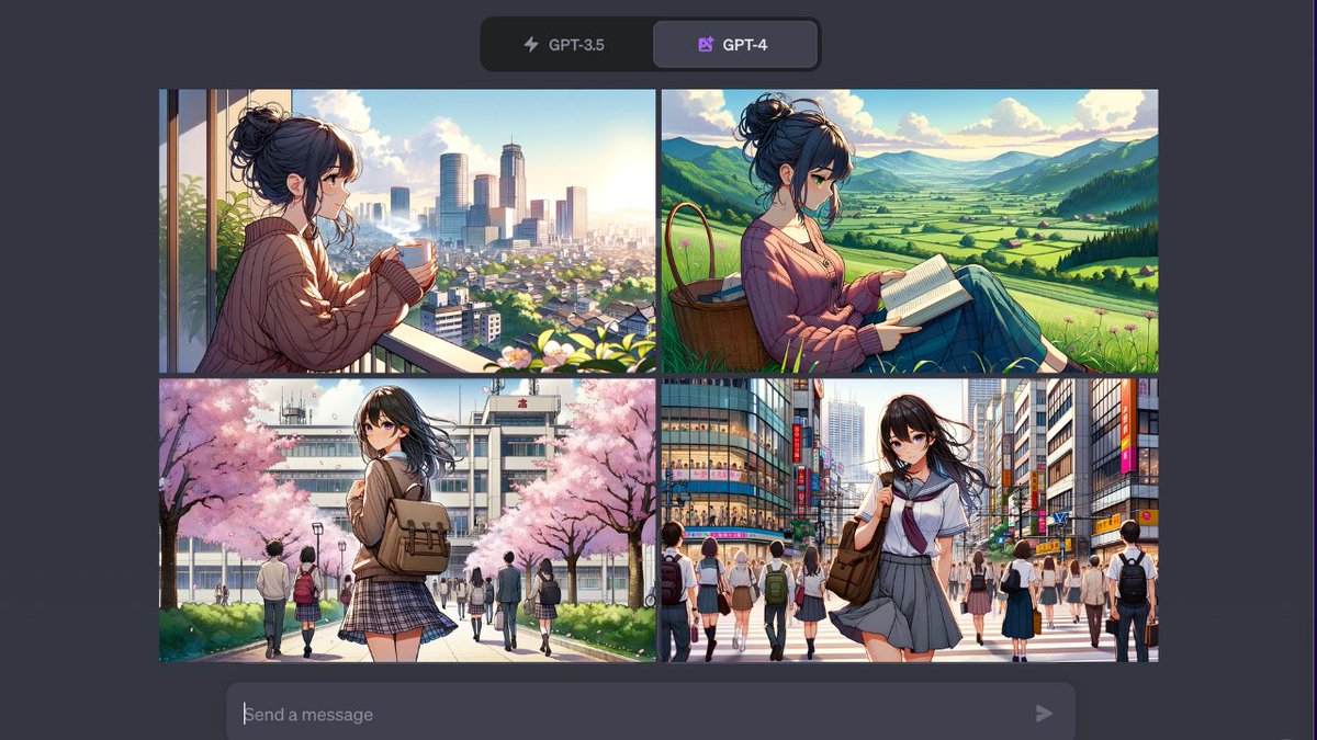 nagi__blog's tweet photo. 知ってほしい。

DALL-E3では、生成したイメージの要素を
変更できるようになりました。

1つの画像に対して、
要素や色を自在に変更可能。

あなたはこのスレッドで、
DALL-E3の活用方法を知ることができる。

ブックマーク保存を推奨します。
↓ https://t.co/7jaWe28Ool