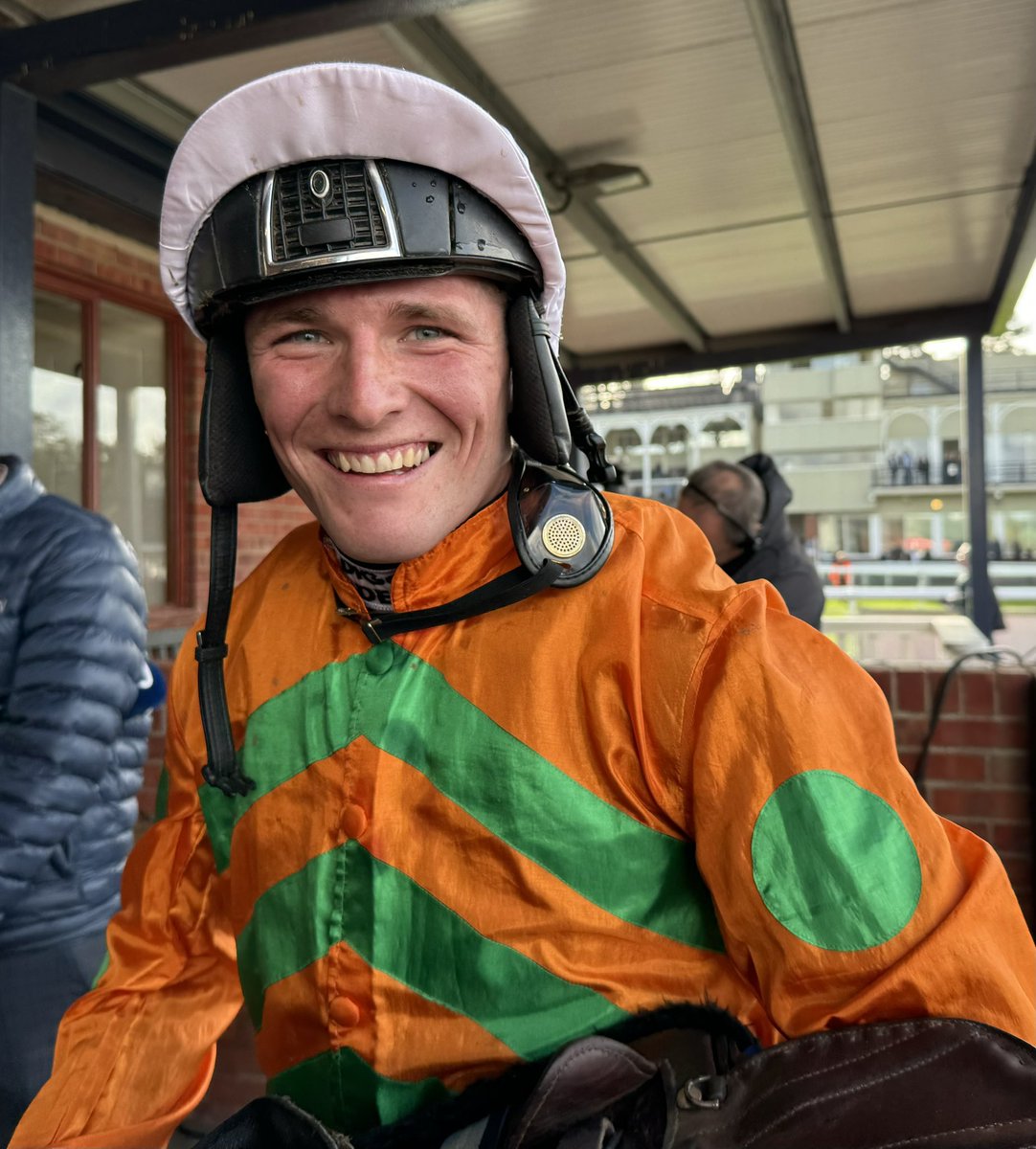 amajox's tweet photo. Congratulations @amajox #CallumPritchard First Winner Under Rules @LudlowRaceClub @HazlinOfLudlow #DansChosen @PJHobbs1 denies #JamesKing in battle to line #neck #whatafinish #9ran @PointingDC #topride #topjock πππMany thanks to #Hazlin for their kind sponsorship π https://t.co/KgWbDJe1bN