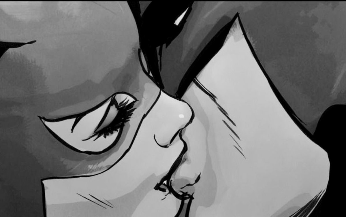 A throaty chuckle resonates in feline’s throat, and she denies him the amusement she feels no longer. Painted brims spread in a disarming smile and a teasing tongue toys the tip of his lips. 

“Mmm, how about another word. What was it again? Ah yes… 𝒮𝒸𝓇𝓊𝓂𝓅𝓉𝒾𝑜𝓊𝓈.”