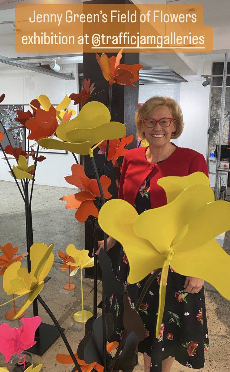 Go see Jenny Green’s great new sculpture exhibition “Field of Flowers” at <a href="/TRAFFICJAMGLRY/">Traffic Jam Galleries</a>
