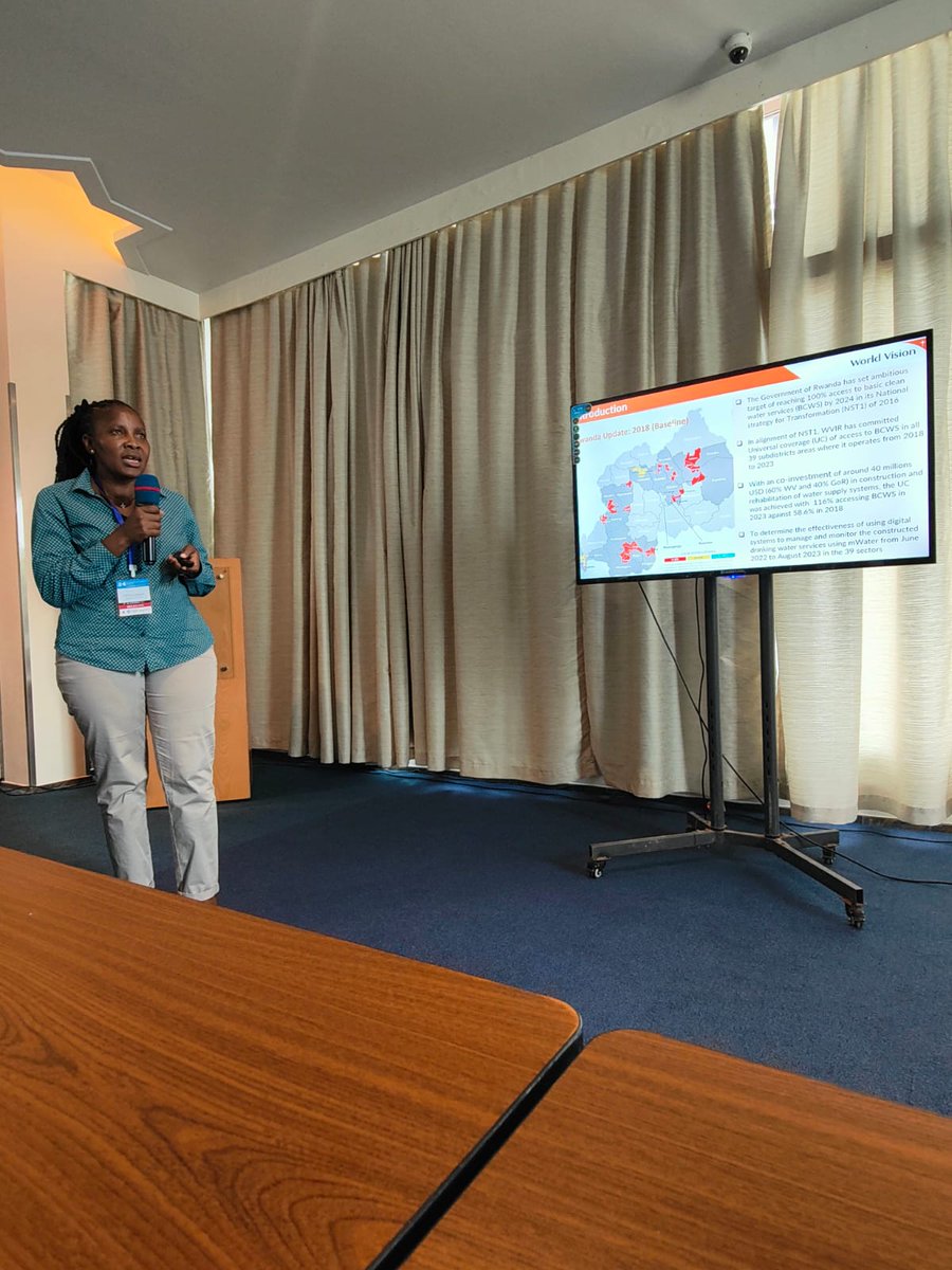 Maconfs's tweet photo. A good day of learning and sharing by our team #WaterNetSymposium24.  Great presentation and engagements. We have taken the feedback and this will help us adjust our studies.  We'll done team.
@WorldVisionEARO @WorldVision @WVSierraLeone @WorldVisionSAR https://t.co/xnVWnQl3TI