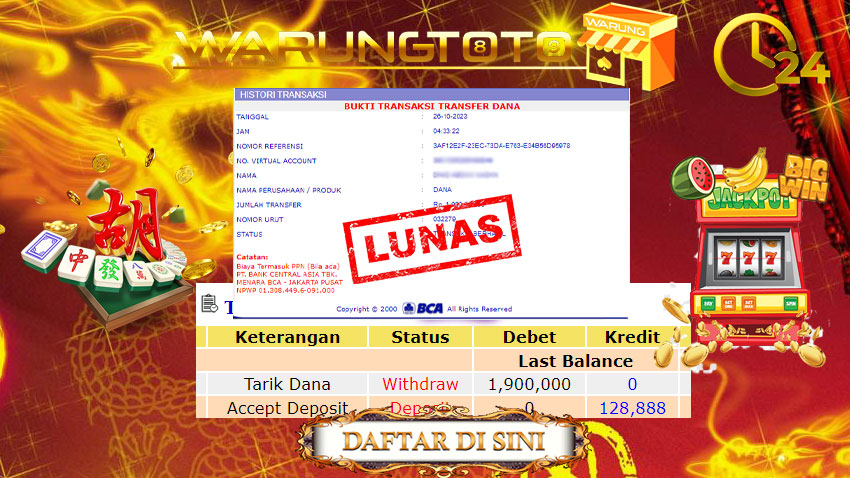 MasterWarto's tweet photo. MENANG BERAPAPUN PASI KITA BAYAR YA BOSSKU
DOWNLOAD APLIKASI WARUNGTOTO DAN DAPAT KAN GRATIS SALDO 10.000
LINK DOWNLOAD APK : https://t.co/l30T5ATXUD

#warungtotoofficial #situsgacor #rtpgacor #slotonline
#malamjumat #SalmaSalsabil #Tidur #Adian #13bomdijakarta #gibran #israel https://t.co/bUzwWFFKJ2