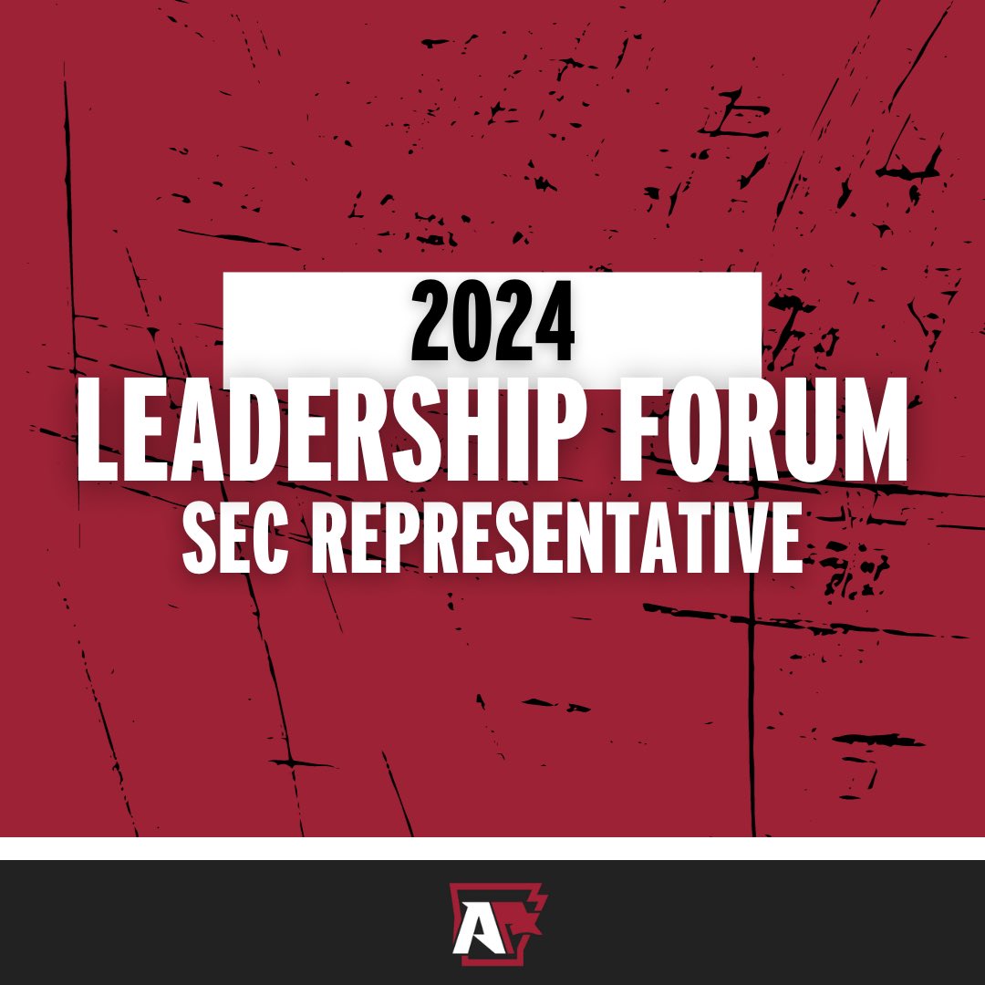 RazorbackSADev's tweet image. Congratulations to @RazorbackVB @jgillen19 on being selected to represent the @SEC at the 2024 NCAA Leadership Forum! #OneRazorback