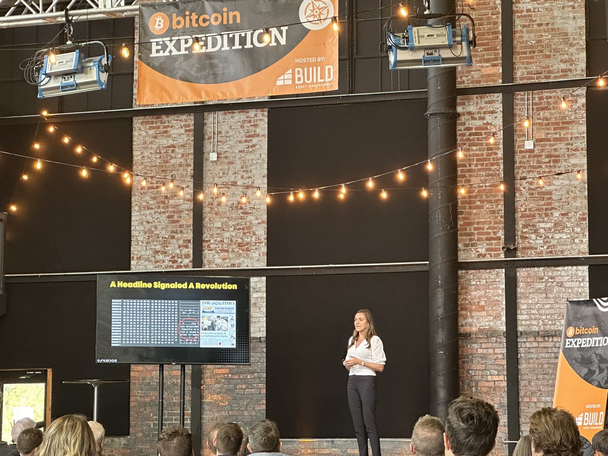 The headline that signaled a revolution…  <a href="/natbrunell/">Natalie Brunell ⚡️</a> reveals why #Bitcoin is a sign of hope