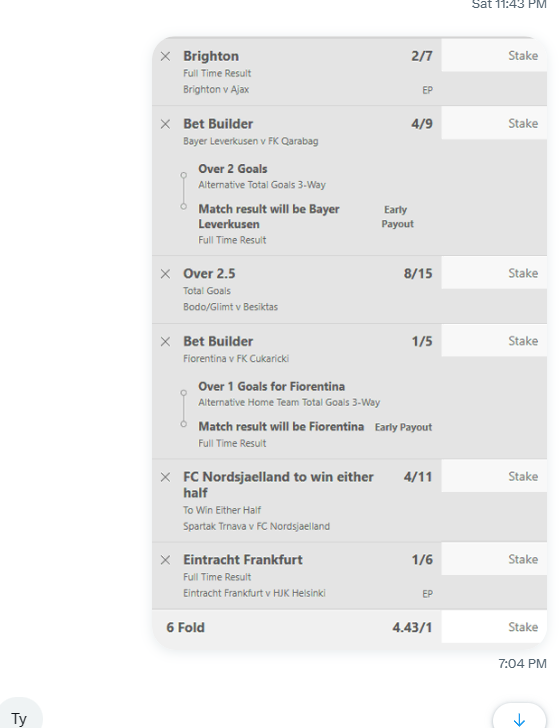 CKtipster's tweet photo. 💥💥BOOOOOMMMM!!!!💥💥
 ARE YOU EVEN SURPRISED AT THIS POINT 🤯
CASHING IN 2 ACCAS AND STEP 2 OF THE LADDER CHALLENGE WHAT A WEEK WERE HAVING 💸📈LETS CONTINUE THIS INTO THE WEEKEND.
if you would like to join or have any questions at all to start making a side income pls msg me. https://t.co/Dje2YFz7Ob