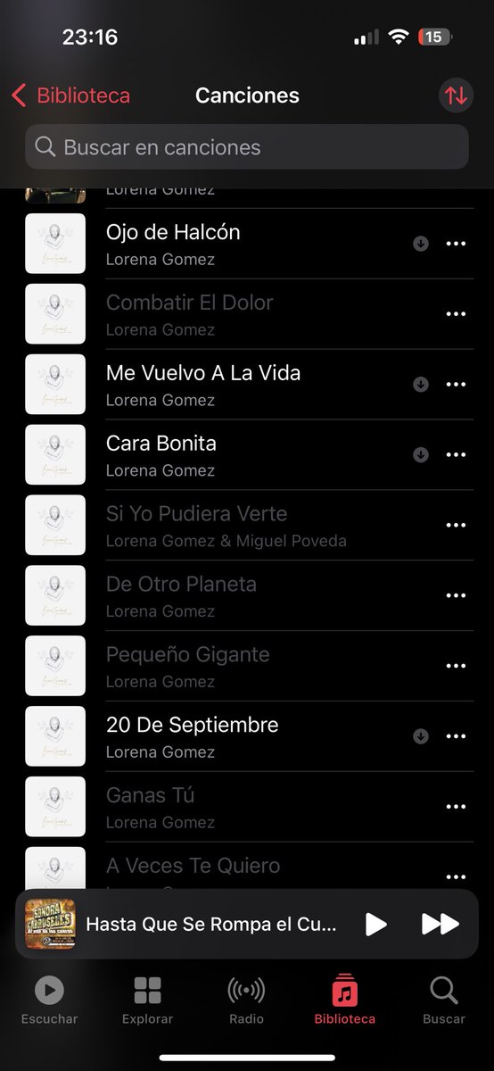 jaay_ve_'s tweet photo. Por favor necesito escuchar a todo volumen todas estas canciones del nuevo disco de @Lorenagomez_ !!!! Que se pongan ya disponibles!!! #MEVUELVOALAVIDA https://t.co/dPXfLHa25Q