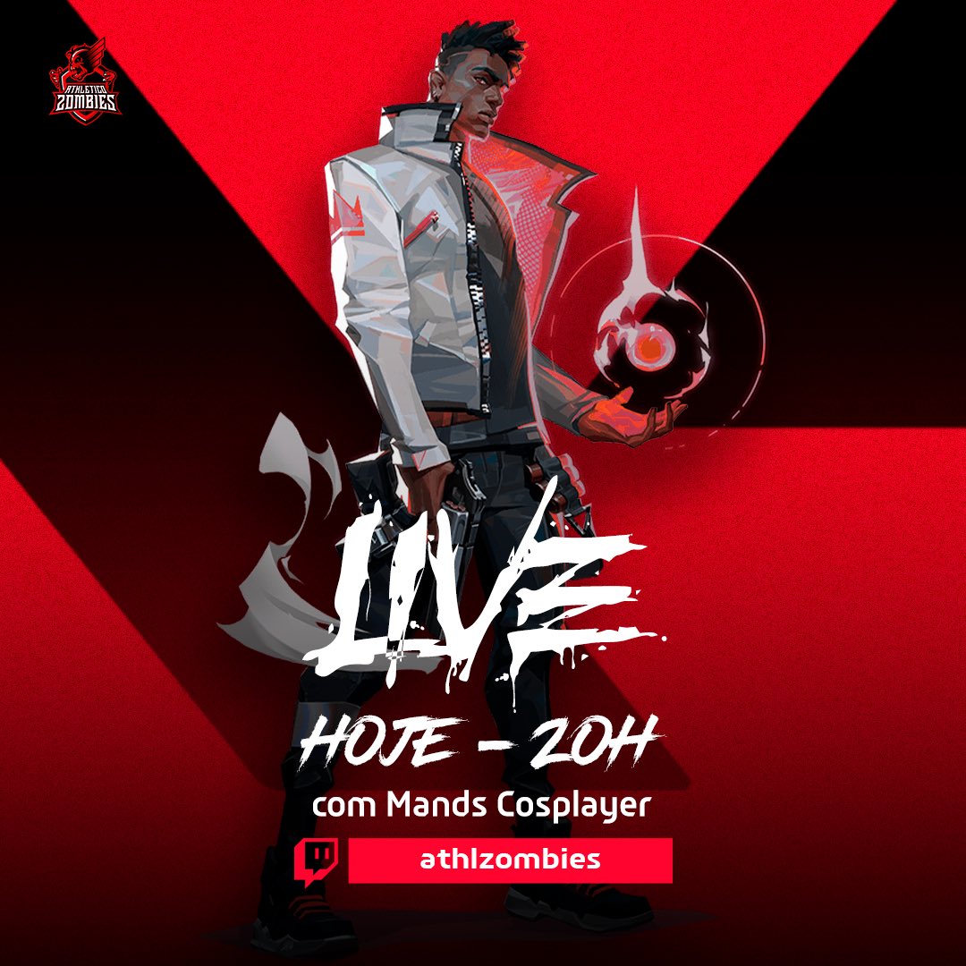 Alerta de Zombies! ⚠️🧟

Hoje, às 20h, a <a href="/mandscosplayer/">𝑀𝒶𝓃𝒹𝓈𝓏𝒾𝓃𝒽𝒶 🦋</a> 🧜🏼‍♀️ comanda mais uma live de Valorant na nossa Twitch!

Esperamos vocês lá! 

#Athletico #AthleticoZombies #Valorant #Twitch