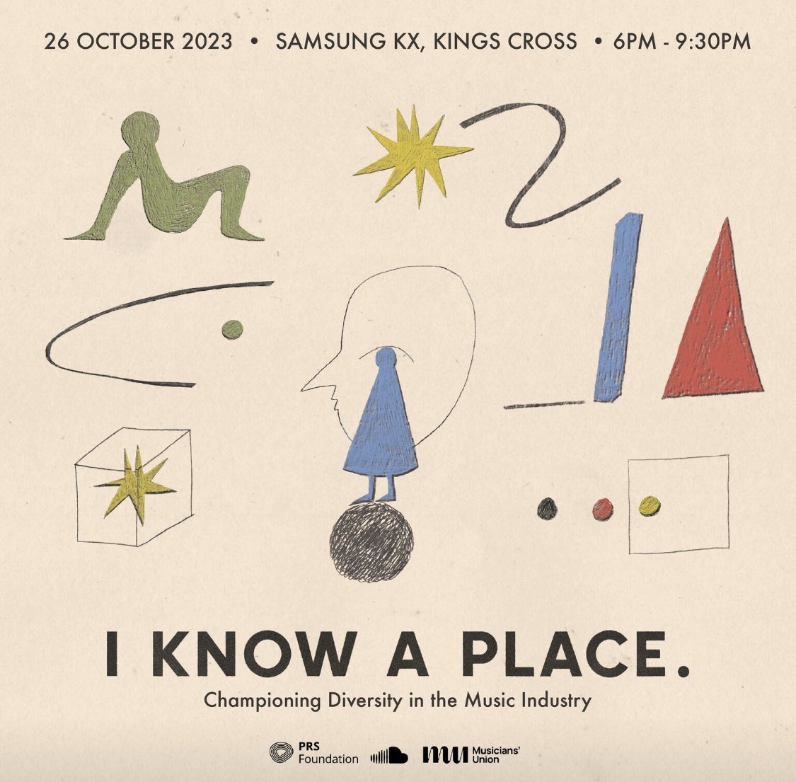 Really enjoyed the I Know A Place in London tonight - a welcoming event thanks to @cpwmco - proud to say this is #FundedByPRSF via the @PRSFoundation Talent Development Partner programme 👏 | @PRSforMusic @PPLUK
