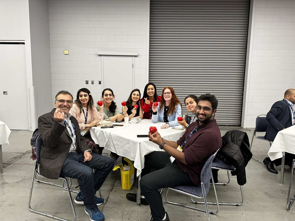 #muhc CMR research group representing at #Vascular2023! ❤️❤️❤️