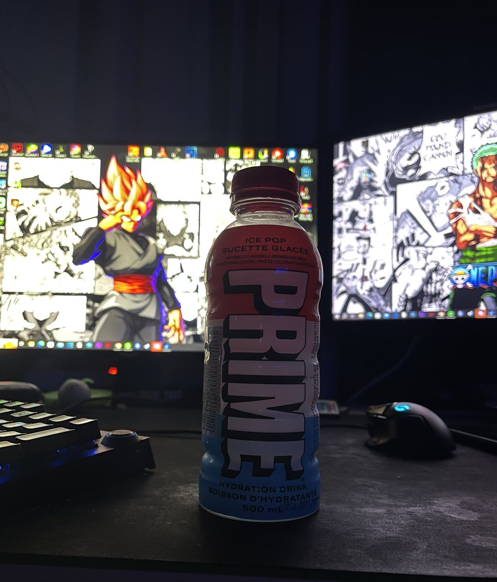 My best friend got me prime for my birthday , finally i gotta taste the best drink ever 😍🔥 #prime #drinkprime