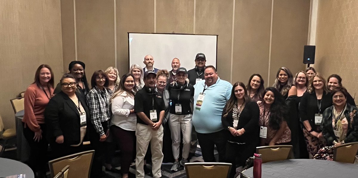 pacovey's tweet image. Great turnout for our @YsletaISD FSP presentation on Homeless/Foster students @ACETXorg 2023. Jackie and Raul did an amazing job representing #TheDistrict. They scored a touchdown! #YISDFSP #ServiceExcellence #DistrictOfChampions