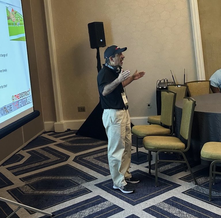 pacovey's tweet image. Great turnout for our @YsletaISD FSP presentation on Homeless/Foster students @ACETXorg 2023. Jackie and Raul did an amazing job representing #TheDistrict. They scored a touchdown! #YISDFSP #ServiceExcellence #DistrictOfChampions