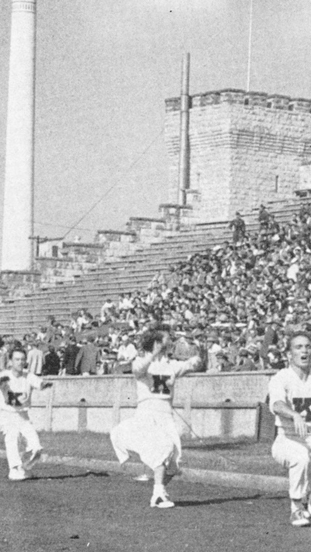 Mom, Shirley Taff Wilson, was a proud K-State cheerleader, and would’ve been 94 yesterday.