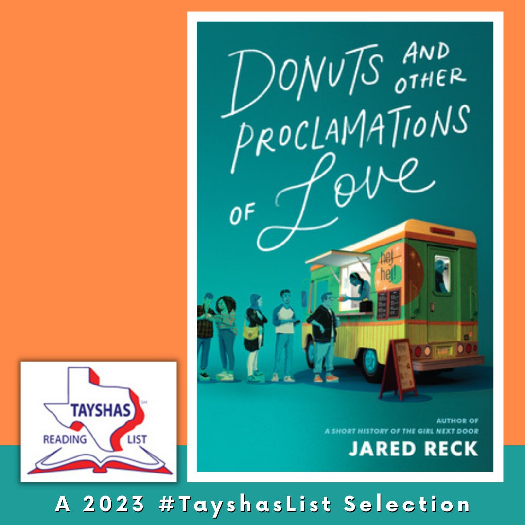 yartxla's tweet image. Enjoy 2023 Tayshas pick DONUTS AND OTHER PROCLAMATIONS OF LOVE by @reckj First love, food trucks &amp;amp; festivals. Oscar knows one thing: he wants to get through school &amp;amp; continue the family food truck with his beloved Farfar--then along comes Lou who messes up Oscar's plan.
