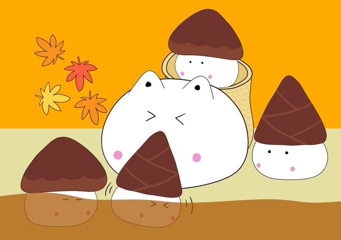 「食べ物 紅葉」のTwitter画像/イラスト(新着)