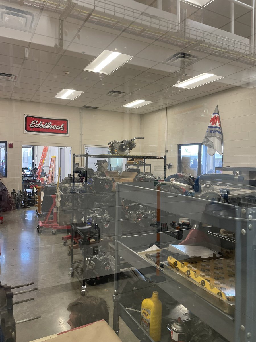 cambridgebears1's tweet photo. Had a great time at the Lanier Tech Motorsports open house this evening!  Amazing facility, huge list of course options and a beautiful campus. Check Lanier Tech!  @ltcmvt @AgansPrincipal @Shamonaharrell https://t.co/s3yyx1wUna