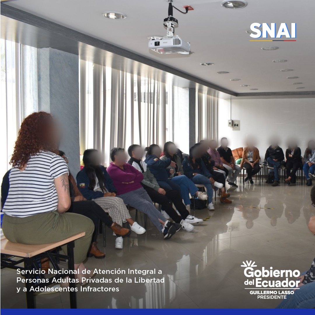 SNAI_Ec's tweet photo. #SNAI | Psicólogos y trabajadores sociales de los #CPL, #CRS y #CAI a nivel nacional, participaron de una jornada de capacitación que tiene como fin generar espacios de aprendizaje de instrumentos técnicos y descarga emocional para mejor la atención de las #PPL. https://t.co/xiNhnuJOaV