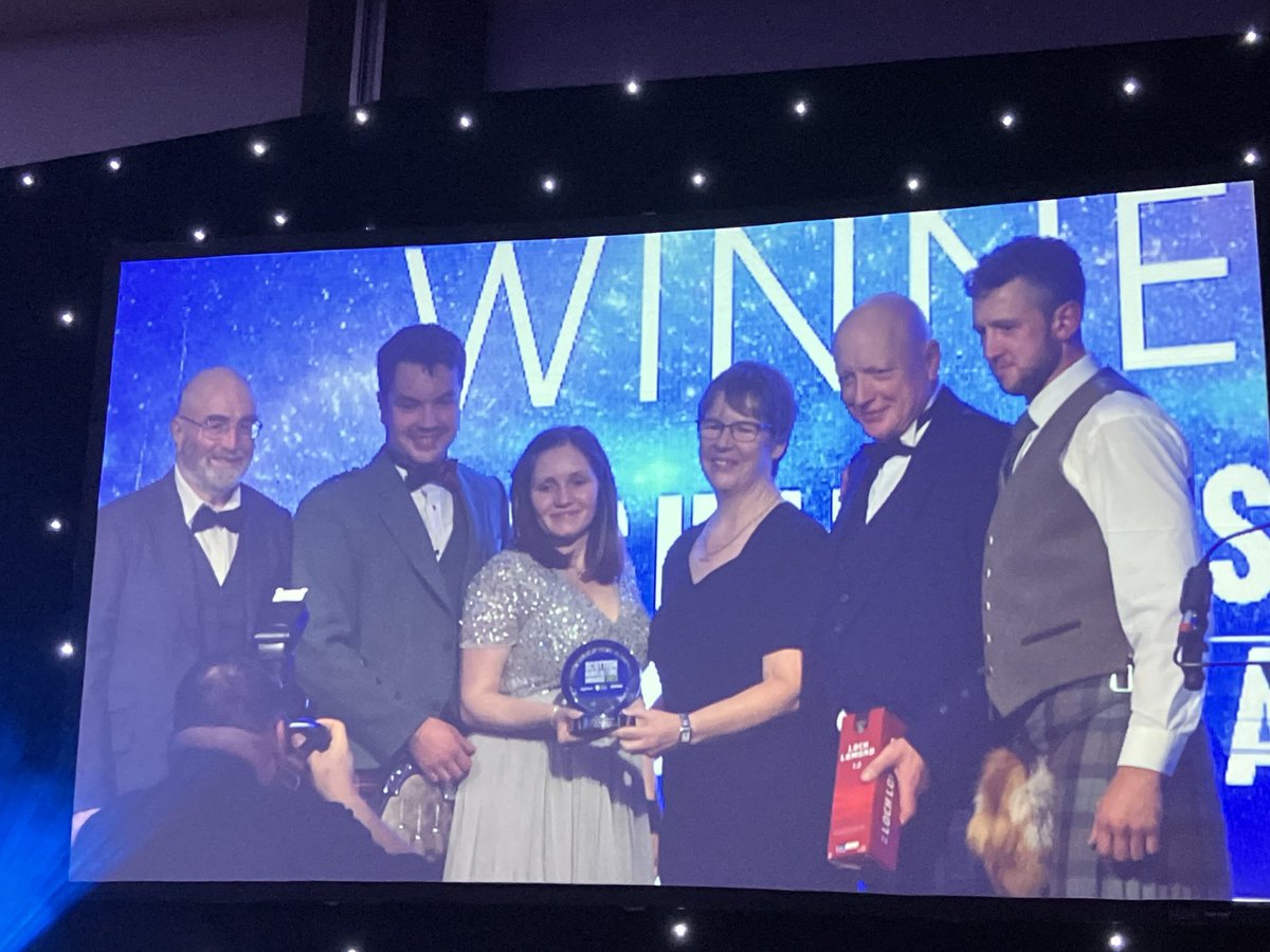 Congratulations to ⁦<a href="/WhitriggsStuart/">Stuart Mitchell</a>⁩ ⁦<a href="/WhitriggsLesley/">Lesley Mitchell</a>⁩ ⁦<a href="/WhitriggsRobert/">Robert Mitchell</a>⁩  &amp; Kate on winning sustainable farmer of the year. A category I was privileged to judge with great entries from ⁦<a href="/EdinvaleFarm/">Edinvale Farm 🌱🐂</a>⁩  &amp; Andrew Rennie at Gask farm. All doing great work