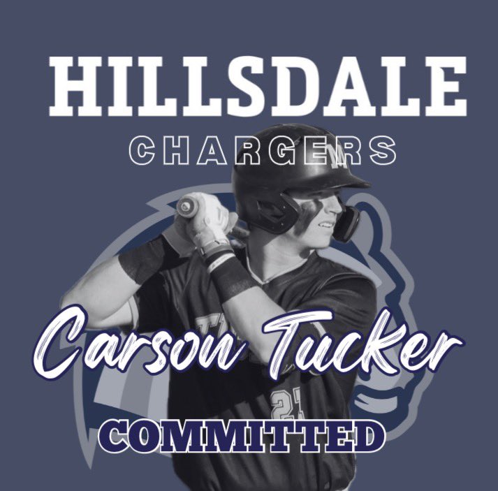 Carson Tucker (@carsontuck2024) on Twitter photo Honored and blessed to announce my commitment to play baseball and further my education at Hillsdale College. Grateful for the support of those around me. Thankful for the grace of God every step of the way. More than excited to be a Charger!! <a href="/HillsdaleBasebl/">Hillsdale College Baseball</a> <a href="/MHSTigersBasebl/">MHS Tigers Baseball</a> Honored and blessed to announce my commitment to play baseball and further my education at Hillsdale College. Grateful for the support of those around me. Thankful for the grace of God every step of the way. More than excited to be a Charger!! <a href="/HillsdaleBasebl/">Hillsdale College Baseball</a> <a href="/MHSTigersBasebl/">MHS Tigers Baseball</a>