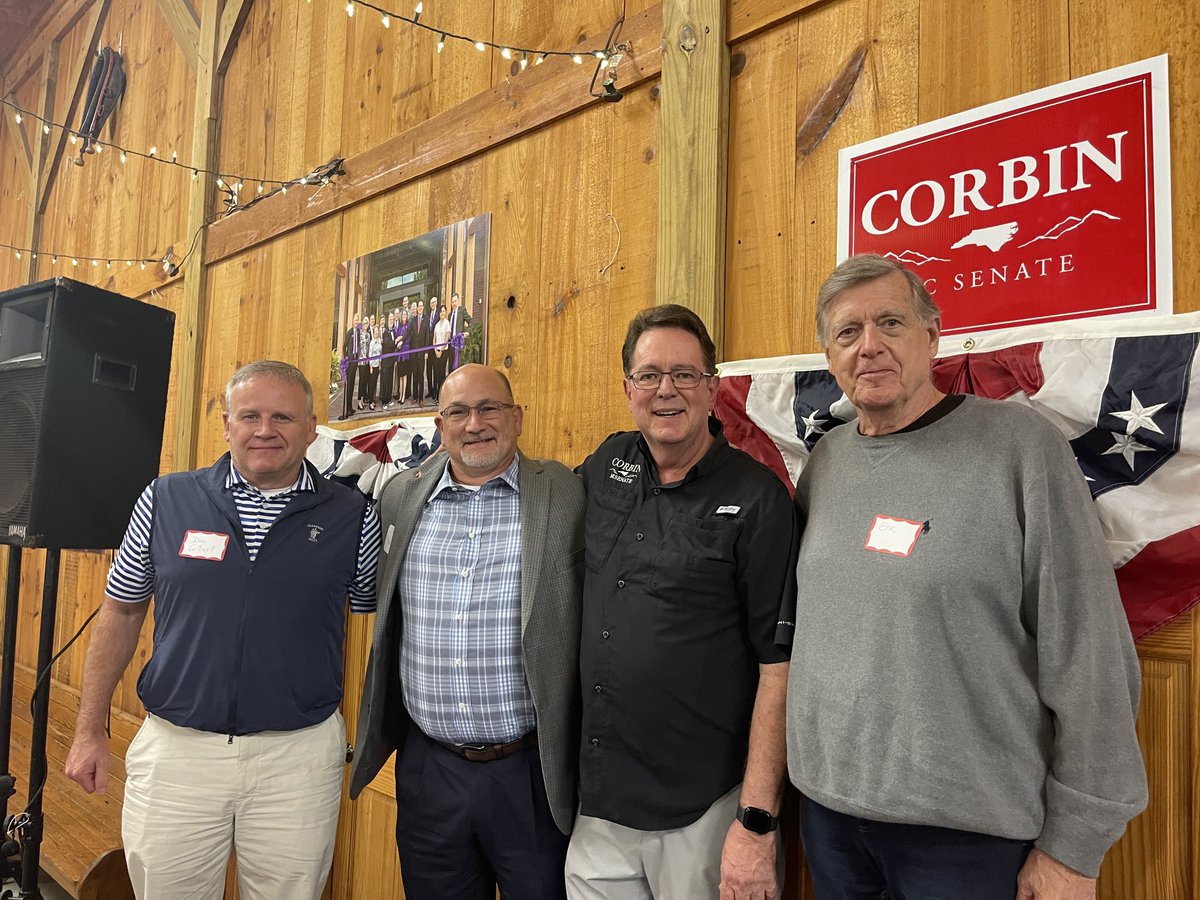 Thank you to area @thebigi_nc members for turning out in support of fellow IIANC member Sen Kevin Corbin! #ncpol #ncsen