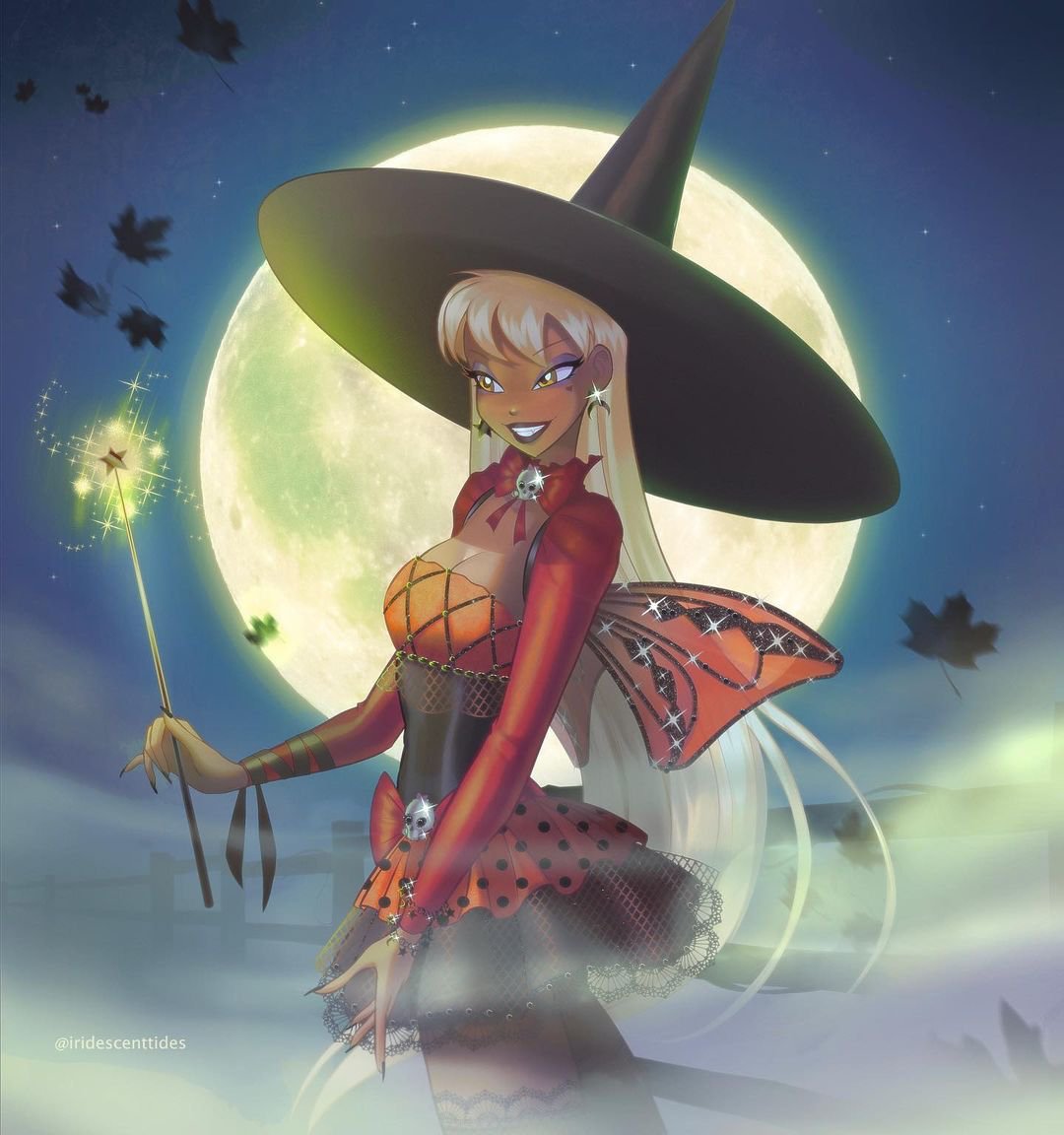 brwinxclub's tweet photo. [IG] Esta obra de arte de @iridescenttides acerta aquela estética de Halloween 🎃✨

#winxclub #winxcluboficial #hallowinx #brwinxclub https://t.co/6tLErjyv4C
