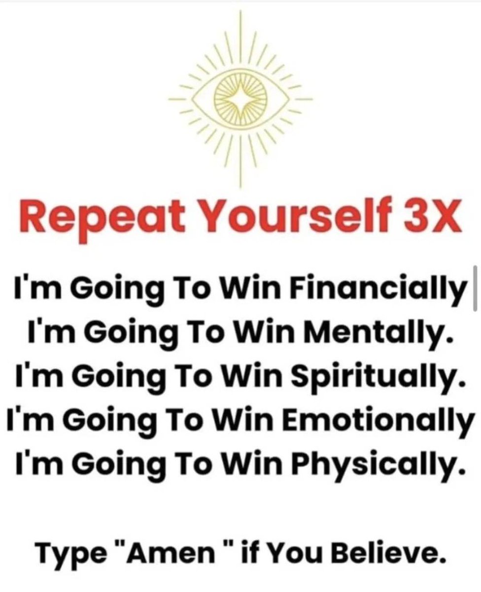 Type 'AMEN' if you believe.