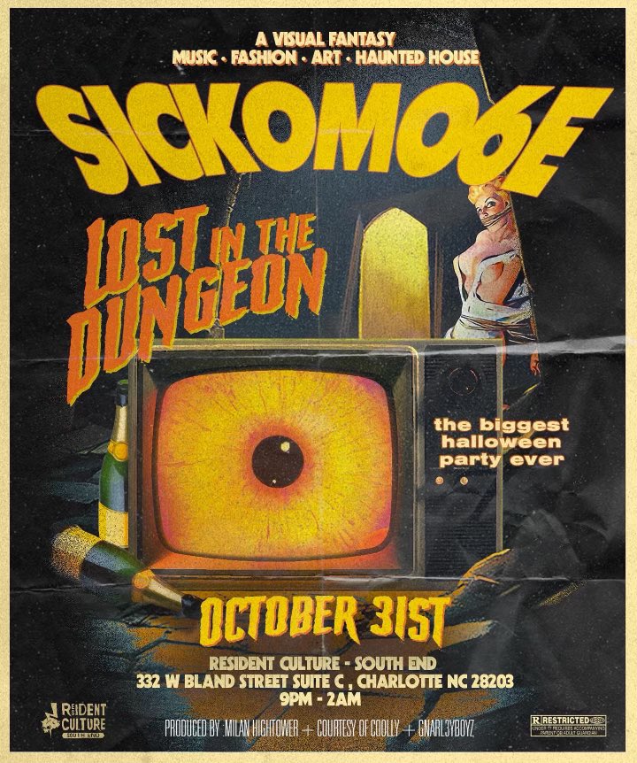 YungBizzle704's tweet image. The BIGGEST Halloween party in Charlotte! #SickoMode || iykyk last year was 🍌 🍌 🍌

eventbrite.com/e/sickomode6-t…
