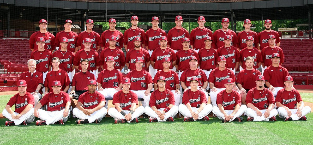 GamecockBSB's tweet photo. Teammates in 2012 , opponents tonight

Good luck @CWALK328 and @Gumbynation34!!

#Gamecocks | #ForeverToThee https://t.co/q7J0V5ZkVe