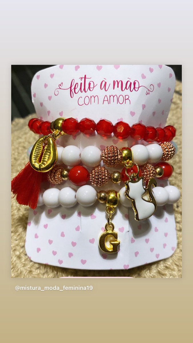 calheiro7's tweet image. Kit pulseira 🛍️✨ feito a mão ✨ 
Um belo pedido 🛍️✨ #pulseirapersonalizada 🛍️
#jafezsuaencomenda 🛍️

Insta : @mistura_moda_feminina19🛍️