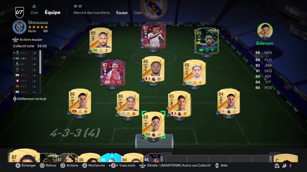 Valv3rGoat's tweet photo. @Vitality_RocKy J’ai 850k en plus de cette équipe full invendable (sauf neymar) et j’ai ces invendables sur le banc

Je joue en 4321 comme toi 

Je suis div1 rivals et je fais souvent 16 victoires en fut champs 

(J’hésite a faire Leao sbc pck je le kiffe irl) et peut être blanc pour les liens https://t.co/lqMVzCD5qb