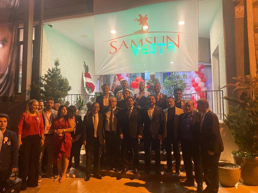 MeteKOCA3455's tweet photo. Cumhuriyetimizin 100. Yıl etkinlikleri kapsamında SAMDEF- Samsun Stk federasyonun düzenlediği Büyük Samsun buluşmasında bir araya geldik.
Cumhuriyetimizin 100. Yılı kutlu olsun!
#Samdef
#SamsunStk
#Cumhuriyet100yaşında https://t.co/hjrkFuxdWW