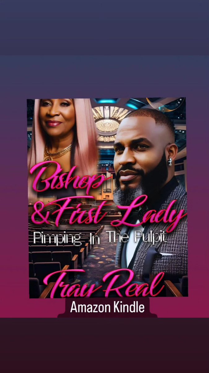 Free
Bishop & First Lady Pimpin In The Pulpit: Complete Series a.co/d/ct6YPG2
Being blessed with a spiritual and prophetic gift is a gift from God, not from a Theologian School...
#urbanreaders
#booktok
#readingcommunity 
#kindlereads 
#kindlebooks