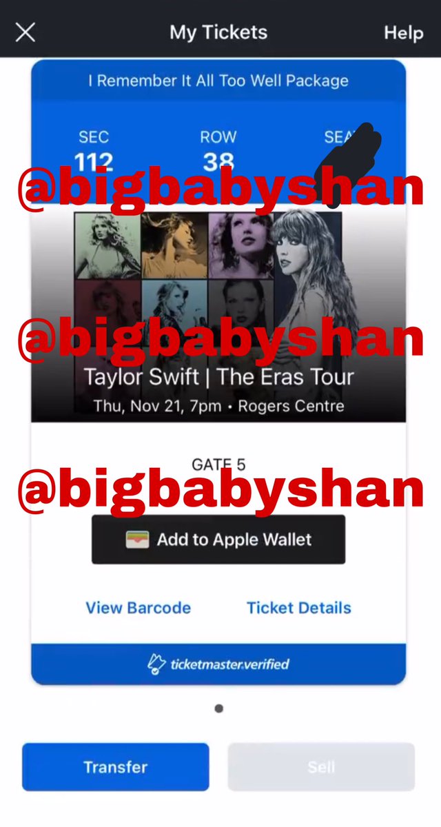 Eras Tour Resell tweet media