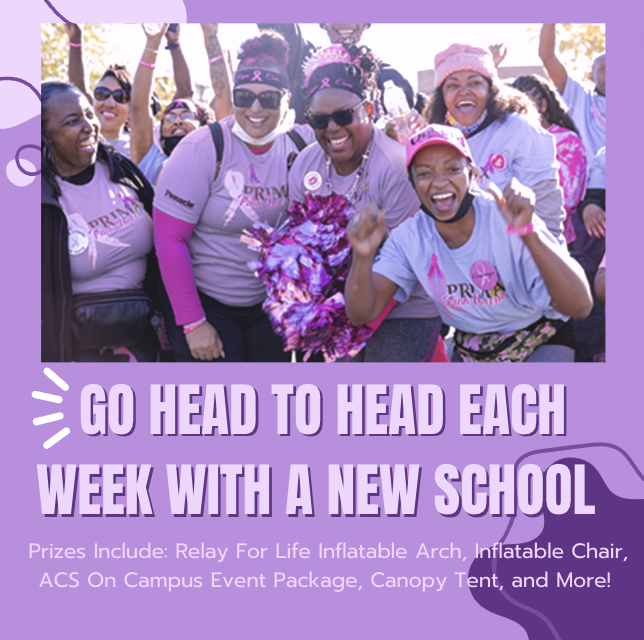 campusrelay's tweet photo. Get ready for FALL FUMBLE! Congrats to the top 32 colleges and 16 youth events who qualified for this challenge. From Oct 30th to Nov 28th, these colleges and youth events will go head-to-head fundraising.

$1 fundraised = 1 point. Points will reset each week. Good luck! https://t.co/88erVb7kfQ