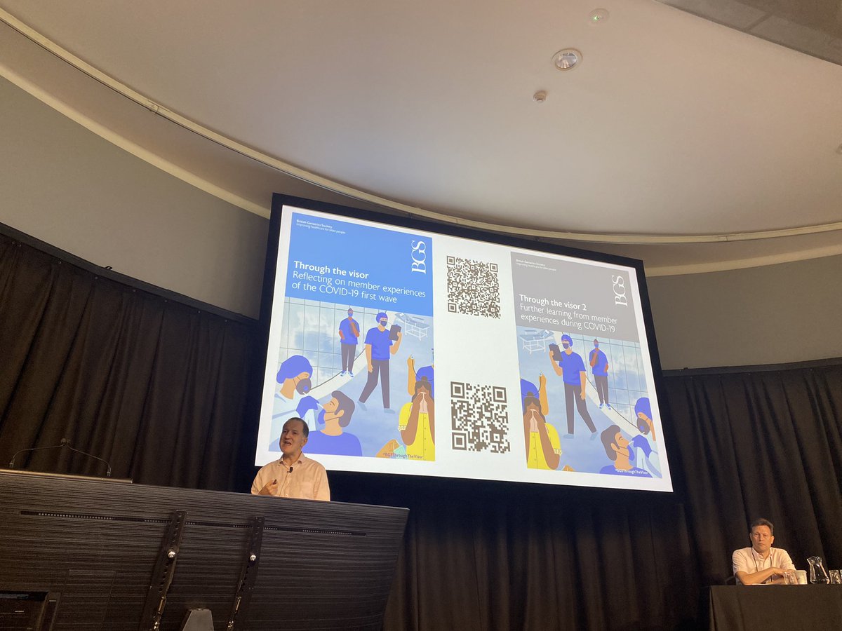 Gasps in the NZ audience as <a href="/adamgordon1978/">Adam Gordon MBE</a> describes the 30,000 excess deaths in care homes in the first 6 months of covid. It was a different beast in the UK #anzsgm