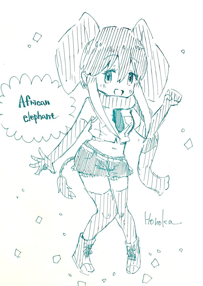 ゾウさんフレンズ🐘🦣🐘