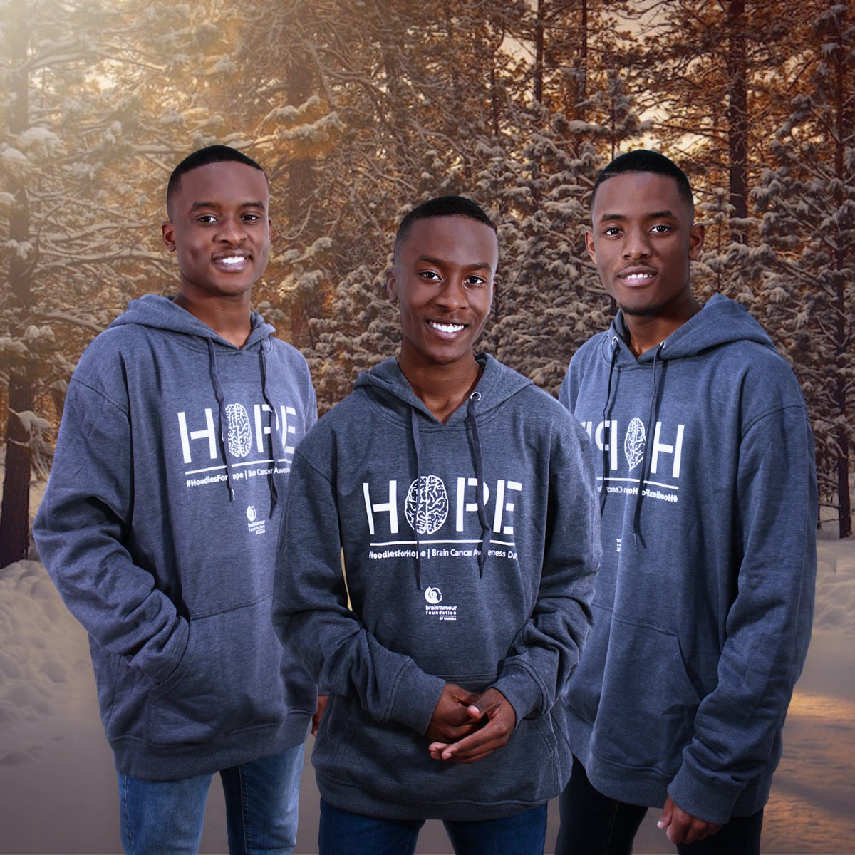 melisizwe_bros's tweet photo. It's never too late to show your support for #BrainCancerAwareness. Help us raise awareness by donning a toque or a hoodie and sharing your photo on social media with the hashtags #HatsForHope and #HoodieForHope. https://t.co/LRPZEqyruT @BrainTumourFdn https://t.co/chS6VNNGa1