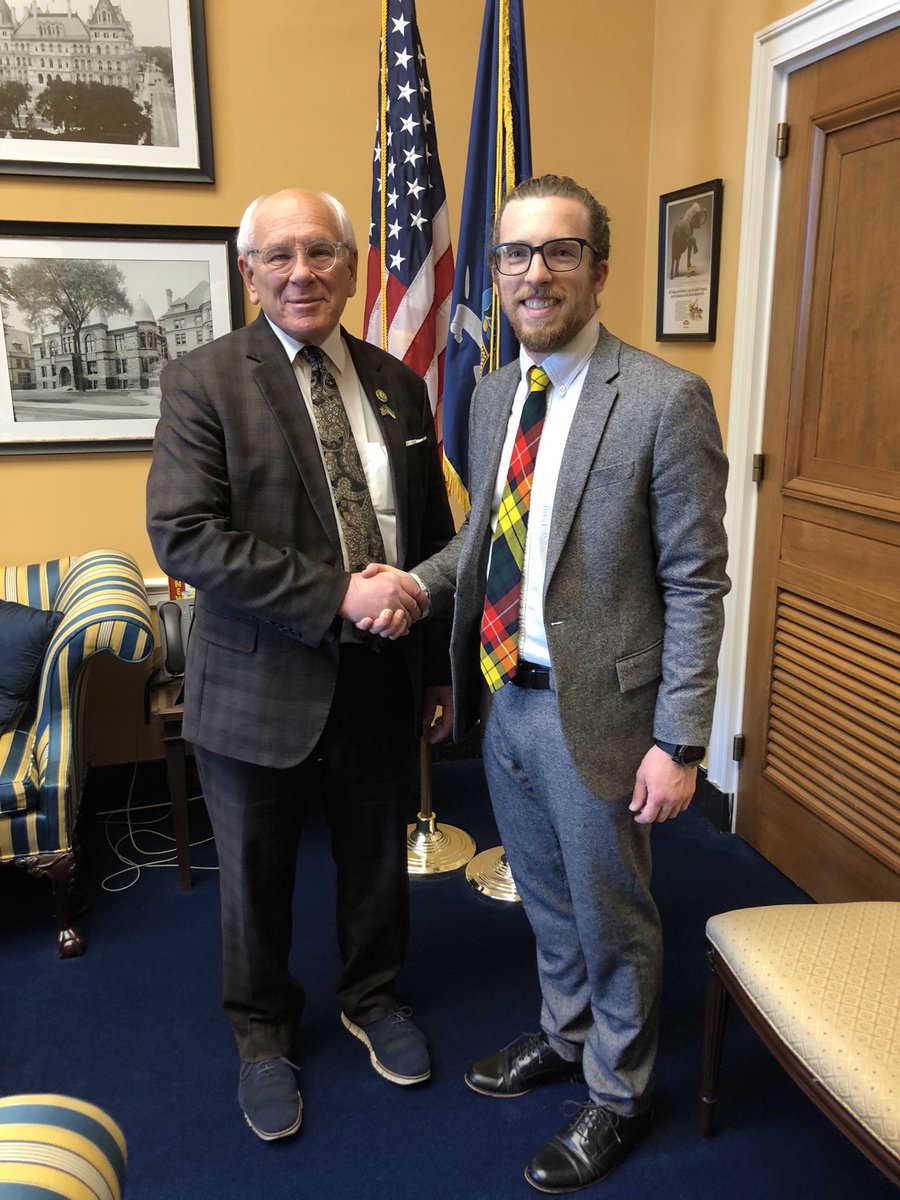 On Capitol Hill with @CornellMPH’s Alistair Hayden to discuss with @RepPaulTonko policies to mitigate the serious public health consequences of wildfire smoke.