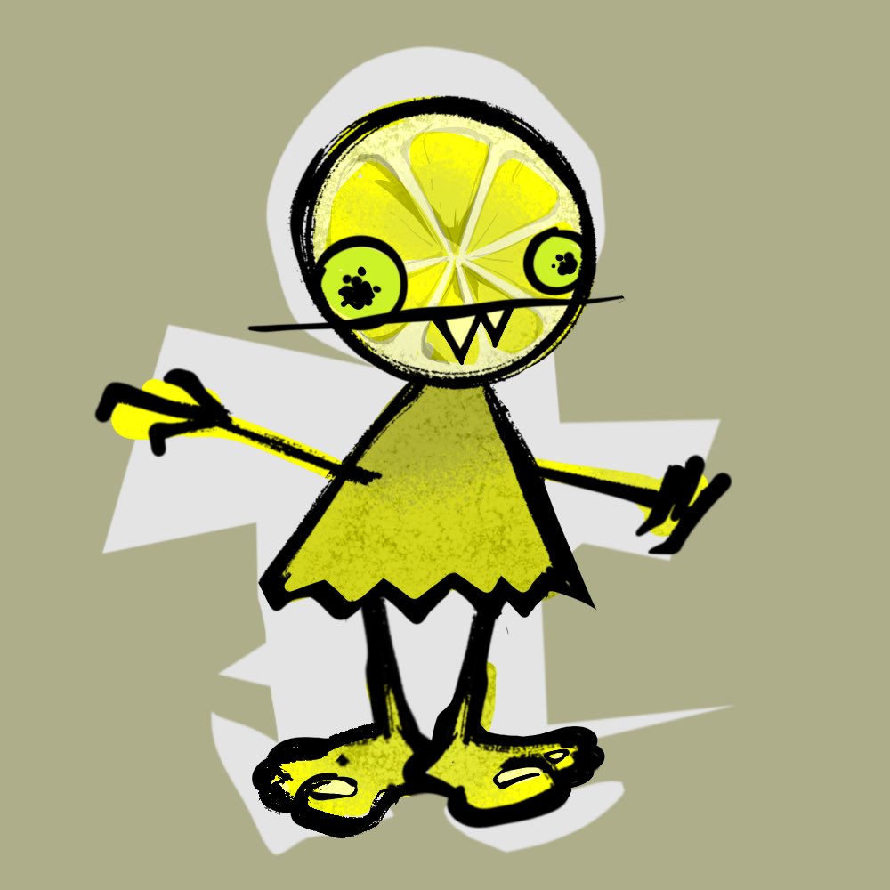 siloHasArt's tweet photo. 🍋🍋🍋🍋🍋🍋🍋🍋🍋
THIS COULD BE YOUR LEMON GUY 

#DOOFS only on @foster_protocol 

Chungus in da Mungus👇 https://t.co/wPWio4LTl6
