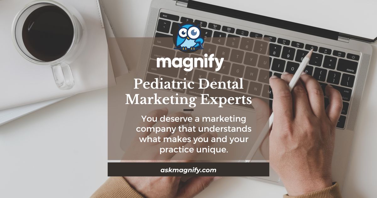 PediatricDDSMag's tweet photo. The Magnify team understands that every community is different and every dentist is unique; from startups to established practices, in small towns and fast-moving cities, they design custom dental marketing solutions.

Learn more ➡️ https://t.co/vCCASbEMk5

@askmagnify https://t.co/6ZpKCREoym