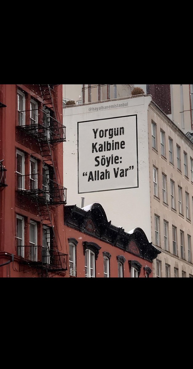 Yorgun kalbine söyle: “Allah var”